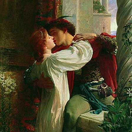 Romeo And Juliet, 1884 by Frank Dicksee art print