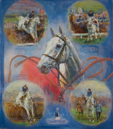 Desert Orchid by C. Burton art print