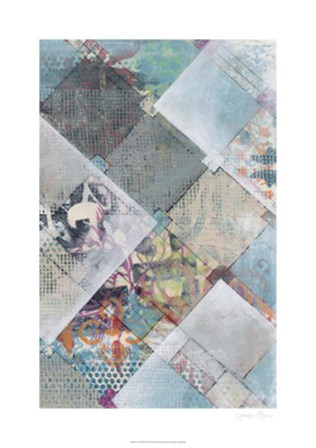 New Plaid II by Jennifer Goldberger art print