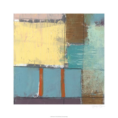 Pastel City I by Jennifer Goldberger art print