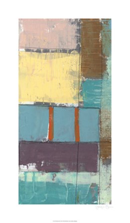 Pastel City III by Jennifer Goldberger art print