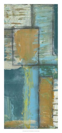 Quadrant Overlay II by Jennifer Goldberger art print