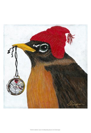 You Silly Bird - Grafton by Dlynn Roll art print