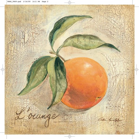 L&#39;Orange by Silvia Vassileva art print