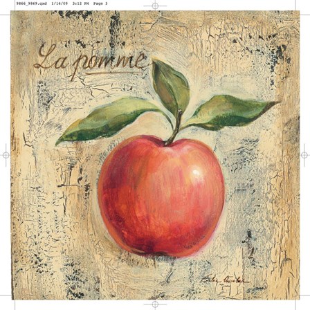 La Pomme by Silvia Vassileva art print