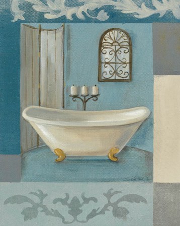 Antique Bath I by Silvia Vassileva art print