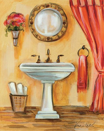 Tuscan Bath IV by Silvia Vassileva art print