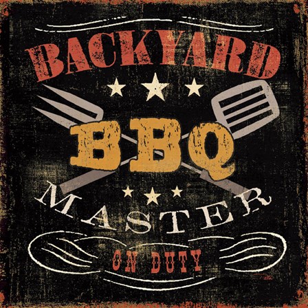 Backyard BBQ by Pela Studio art print