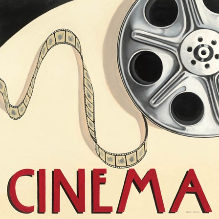 Cinema by Marco Fabiano art print