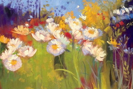 Contemporary Meadow by Carol Rowan art print