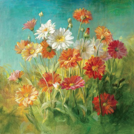 Painted Daisies by Danhui Nai art print