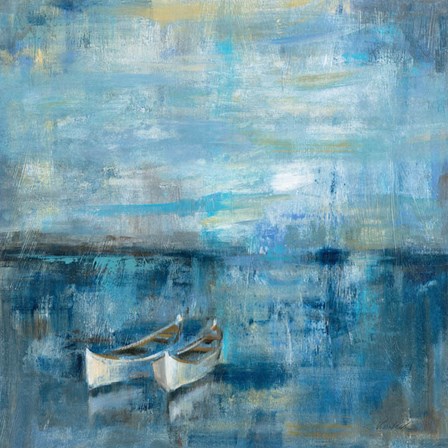 Two Boats by Silvia Vassileva art print