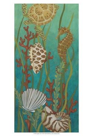 Aquatic Life I by Chariklia Zarris art print