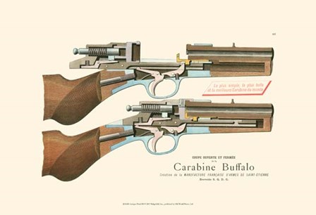 Antique Pistol III art print