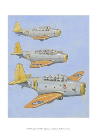 Army Trainer III art print