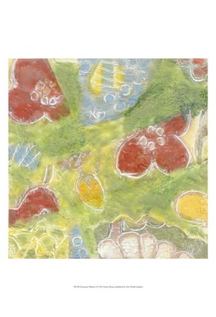 Encaustic Whimsy I by Karen Deans art print