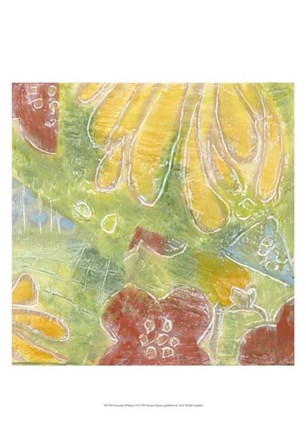 Encaustic Whimsy II by Karen Deans art print