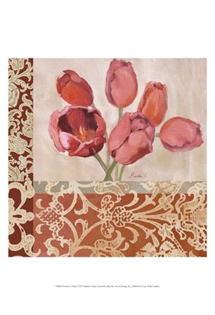 Portrait of Tulips by Marietta Cohen art print