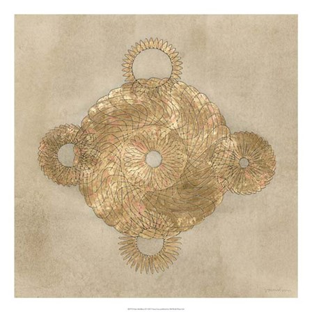 Solar Medallion II by Vanna Lam art print