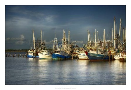 Shrimp Boats I by Danny Head art print