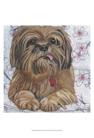 Dlynn&#39;s Dogs - Cody by Dlynn Roll art print