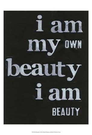 Be Beautiful I by Deborah Velasquez art print