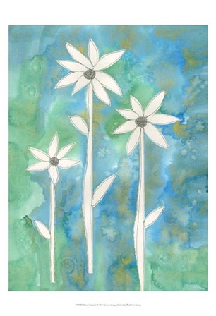 Dainty Daisies I by Alicia Ludwig art print