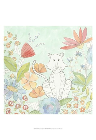 Nick&#39;s Animal Garden II by Megan Meagher art print