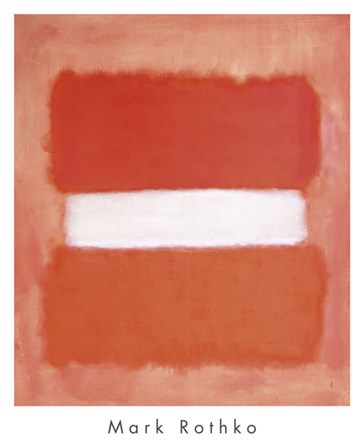 White Center, 1957 by Mark Rothko art print