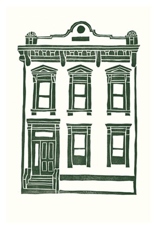 Williamsburg Building 1 (Manhattan Ave. between Jackson and Withers) by Live from bklyn art print