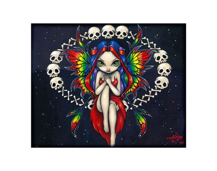 Rainbow of Bones by Jasmine Becket-Griffith art print