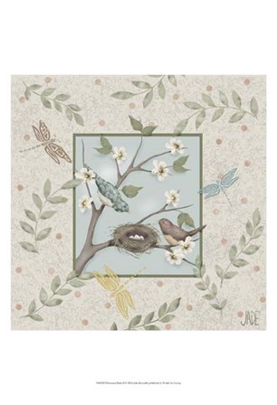 Whimsical Birds II by Jade Reynolds art print