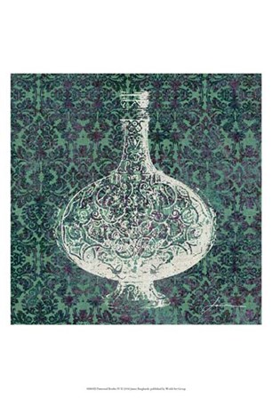 Patterned Bottles IV by James Burghardt art print