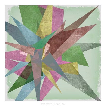 Burst I by Jennifer Goldberger art print