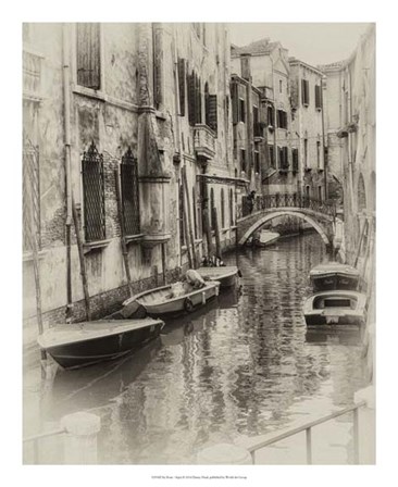 Six Boats Sepia by Danny Head art print