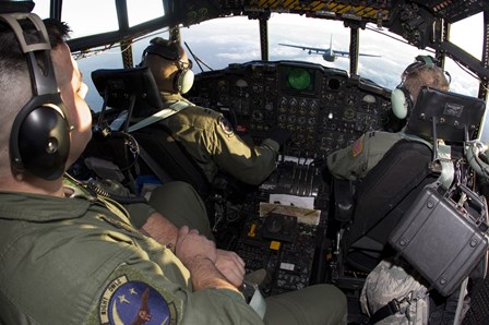 Cockpit of a MC-130P Combat Shadow by Gert Kromhout/Stocktrek Images art print