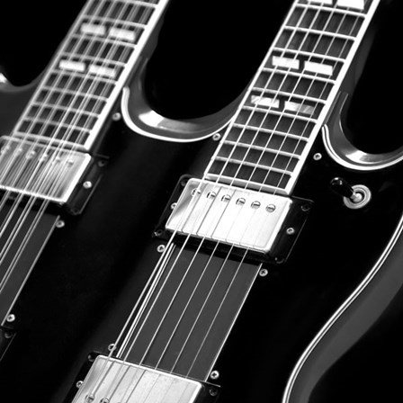 Classic Guitar Detail I by Richard James art print