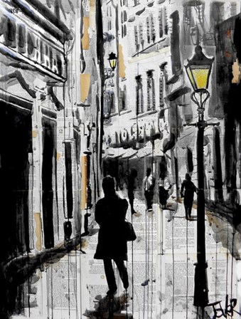 Ruelle by Loui Jover art print