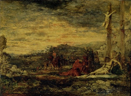 Calvary, 1867 by Gustave Moreau art print