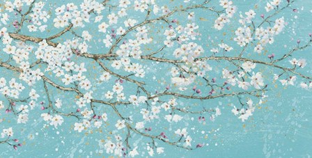 April Breeze I Teal by James Wiens art print