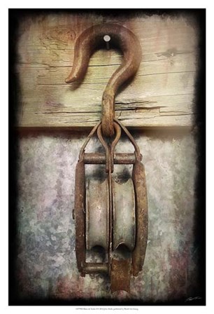 Block &amp; Tackle I by John Butler art print