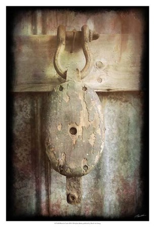 Block &amp; Tackle III by John Butler art print