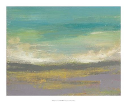 Sunset Study II by Jennifer Goldberger art print