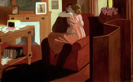 Intimacy, 1898 by Felix Vallotton art print