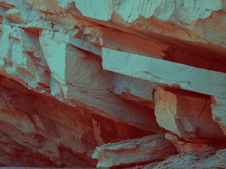 Layers Of Rock by Naxart art print