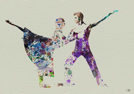 Ballet Watercolor 2A by Naxart art print