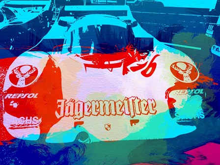 Porsche 956 Jagermeister by Naxart art print