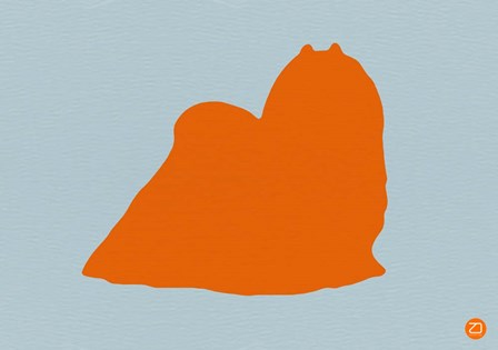 Maltese Orange by Naxart art print