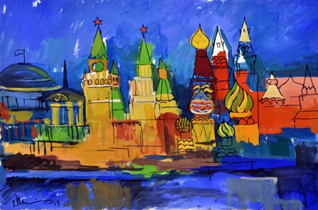 Moscow by Vaan Manoukian art print