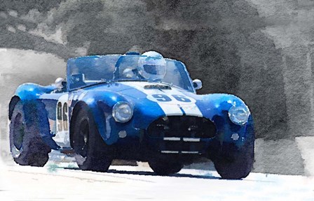 1964 AC Cobra Shelby Racing by Naxart art print